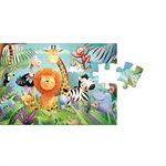 Puzzles enfants 2 X 24 pièces - 330 X 230 mm Animaux Sauvage