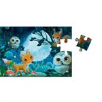 Puzzles enfants 2 X 24 pièces - 330 X 230 mm Au Clair de Lun