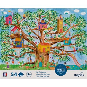 Puzzles 54 pieces 475X330mm The Threehouse