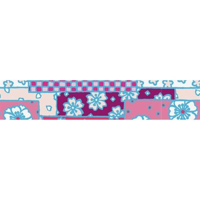 maRUB.WASHI 15MMX7M FLEUR CERISIER MULTI