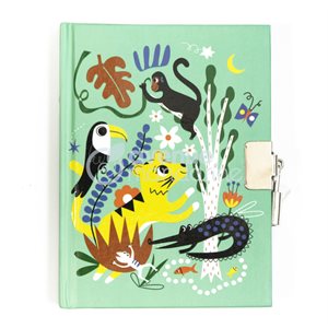 JOURNAL INTIME, JUNGLE 11x2x14cn