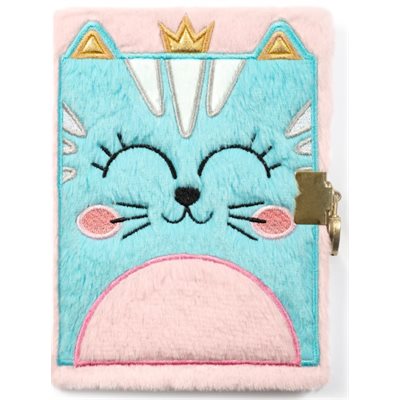 #PLUSH DIARY CAT 12,5x2x17cm