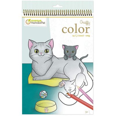 GRAFFY COLOR, MOM & BABY DOMESTIC ANIMALS