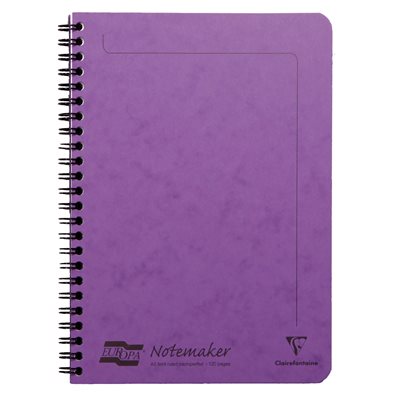 NOTEMAKER LIGNÉ 120p A5 LILAS